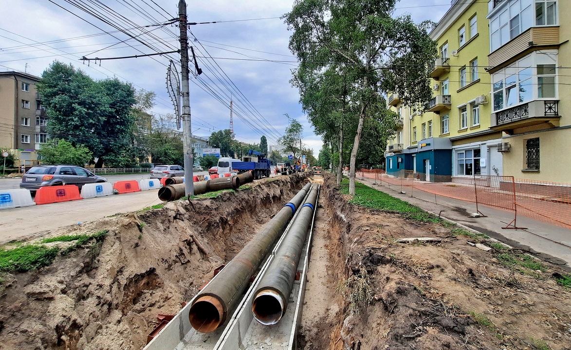 «Квадра» направит на реконструкцию магистральной теплосети на ул.20-летия Октября в Воронеже более 30 млн рублей